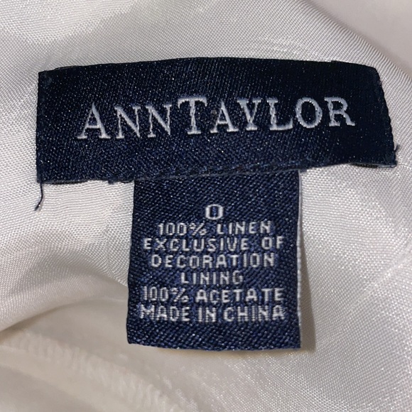 Ann Taylor Linen Sleeveless Summer Dress - Picture 5 of 6